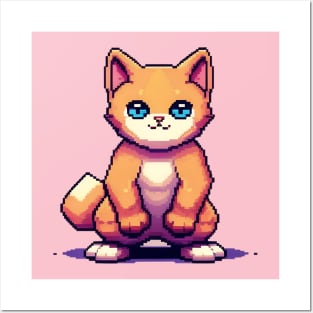 PixelCat Posters and Art